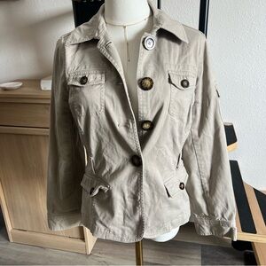 Brown cargo jacket
